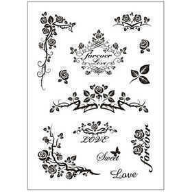 Clear Stamps, forever, sheet 11x15,5 cm, 1 sheet [HOB-240019]