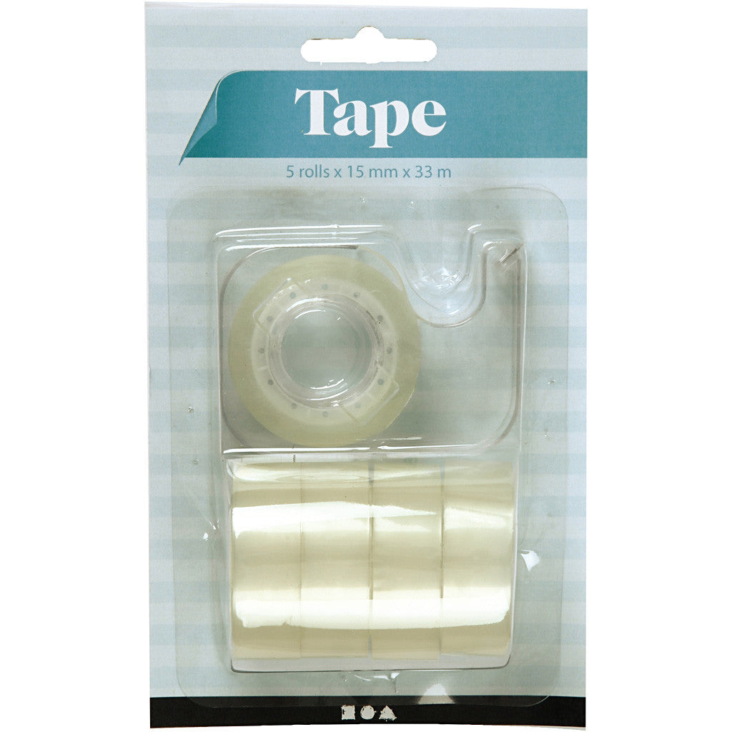 Dispenser with Tape, W: 15 mm, 1 set [HOB-24627]