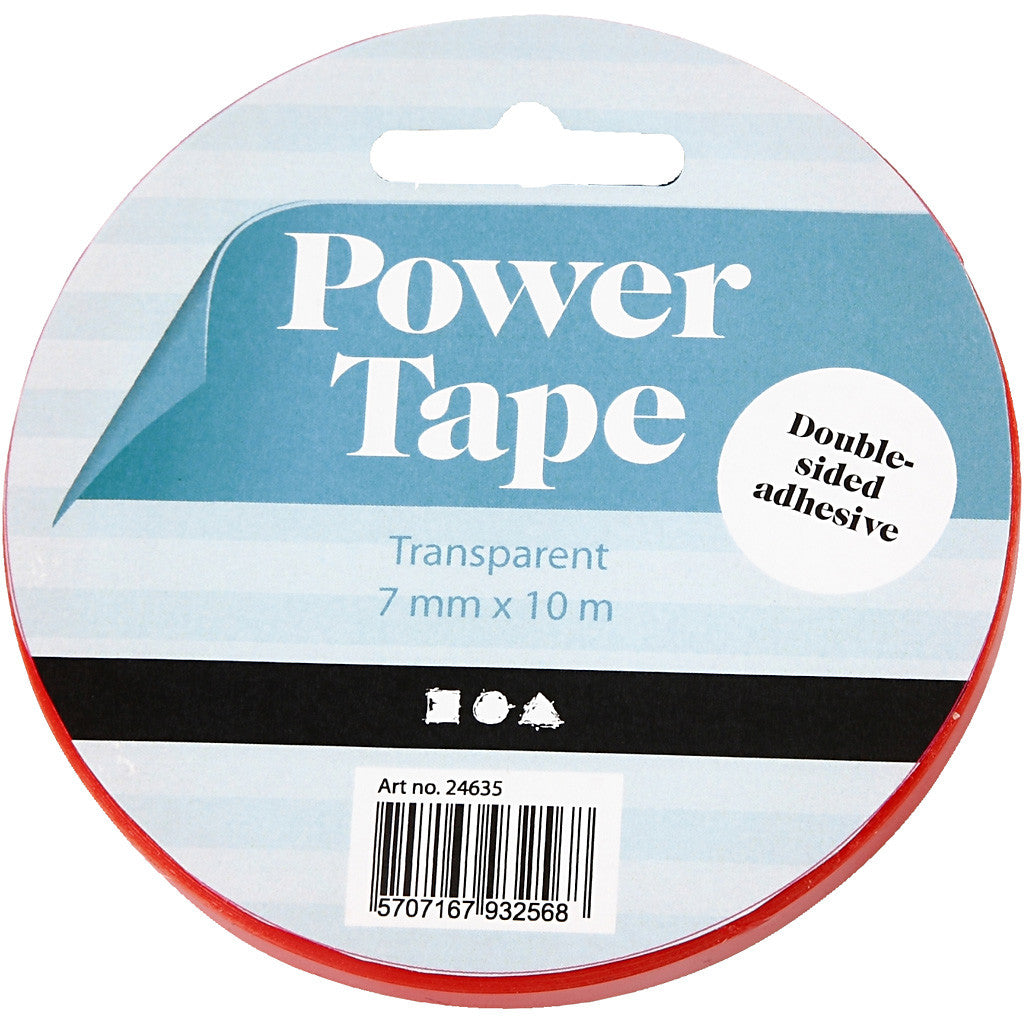 Power Tape, W: 7 mm, 10 m/ 1 roll [HOB-24635]