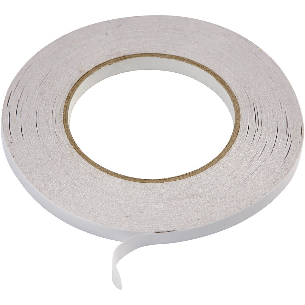 Double-Sided Adhesive Tape, W: 9 mm, 6x50 m/ 1 pack [HOB-24652]