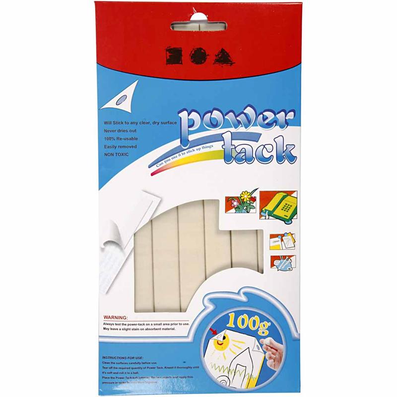 Power Tack Reusable Adhesive Putty, 100 g/ 1 pack [HOB-24687]