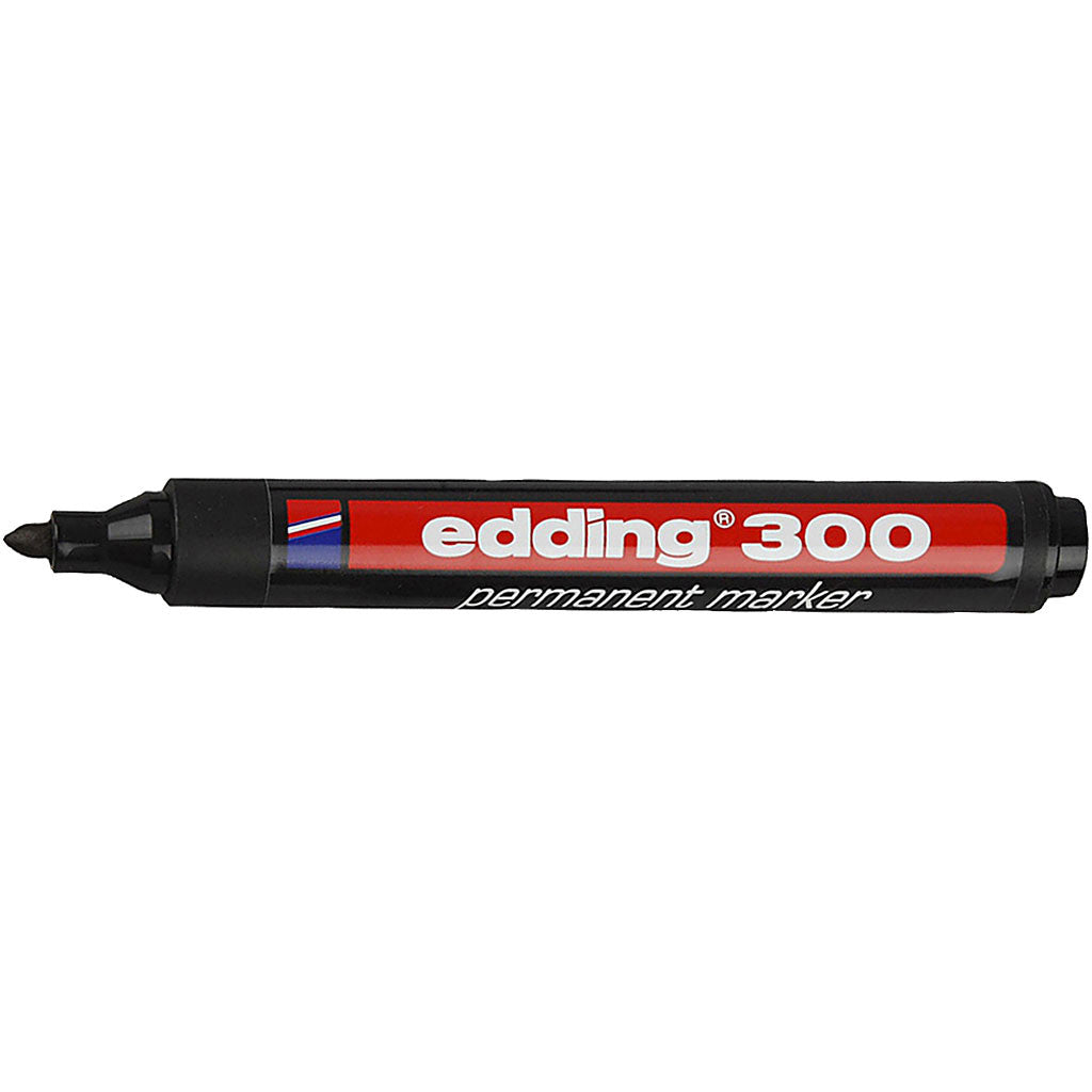 Edding 300 Marker, line 1,5-3 mm, black, 1 pc [HOB-25020]