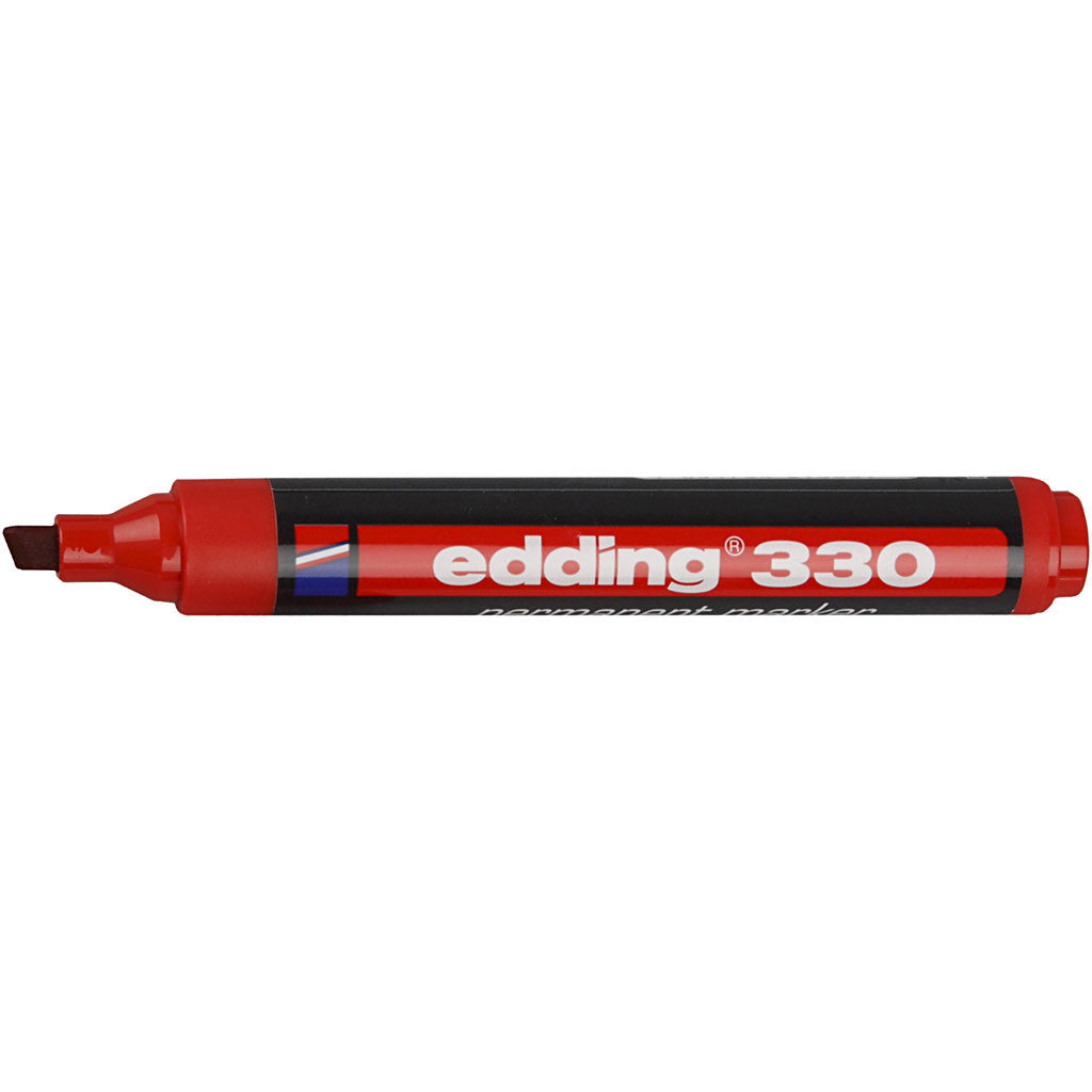 Edding 330 Marker, line 1-5 mm, red, 1 pc [HOB-25026]