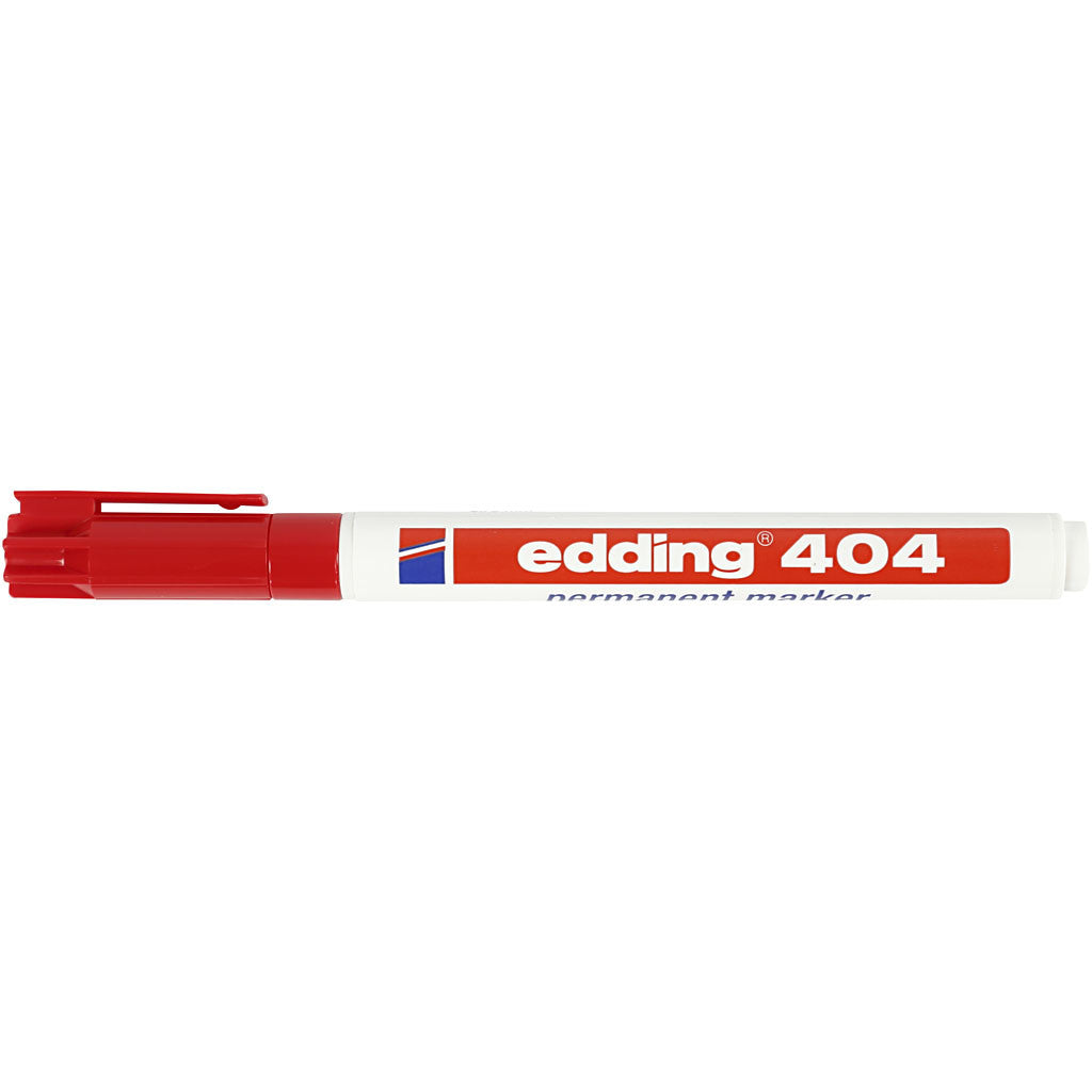 Edding 404 Marker, line 0,75 mm, red, 1 pc [HOB-25035]