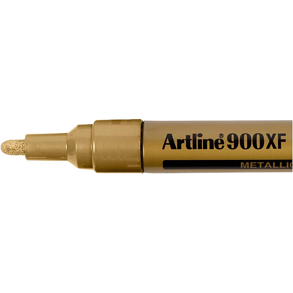 Deco Permanent Marker, line 2,3 mm, gold, 1 pc [HOB-25038]