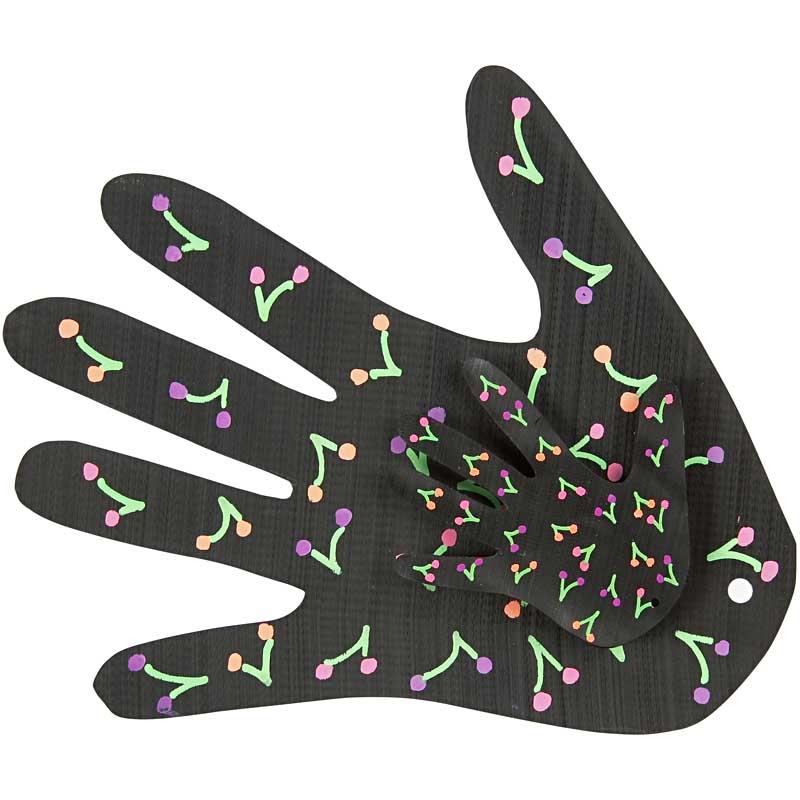 Deco Textile Markers, line 3 mm, neon colours, 6 pc/ 1 pack [HOB-25098]