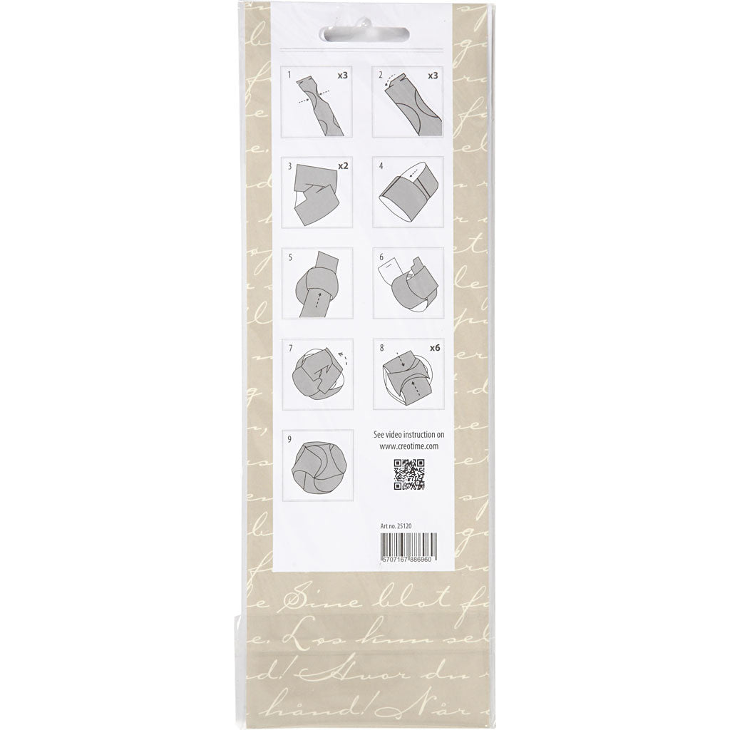 Click Ornaments, dia. 5 cm, size 3,5x8,8 cm, 9 set/ 1 pack [HOB-25120]