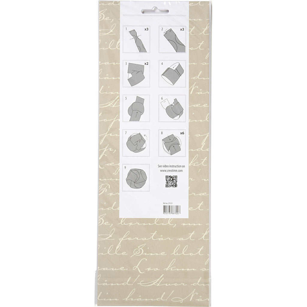 Click Ornaments, dia. 9 cm, size 5,5x28,4 cm, 9 set/ 1 pack [HOB-25121]