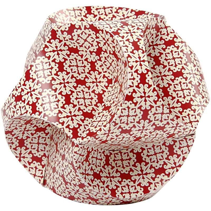 Click Ornaments, dia. 9 cm, size 5,5x28,4 cm, 9 set/ 1 pack [HOB-25134]