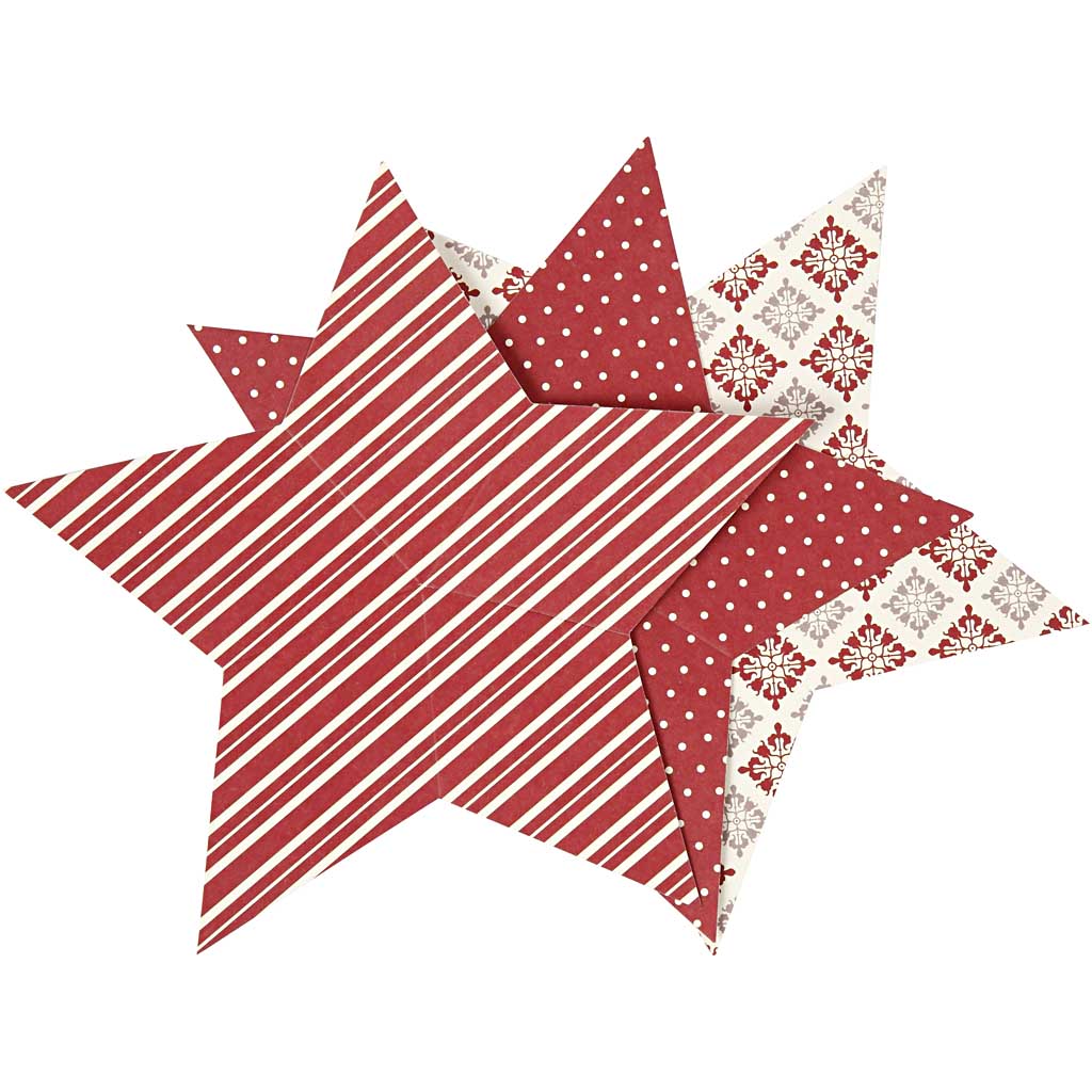 3D Stars, dia. 15 cm, 300 g, 3 pc/ 1 pack [HOB-25233]