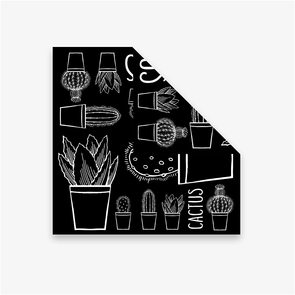 Origami Paper, size 10x10 cm, 80 g, 40 sheet/ 1 pack [HOB-25368]