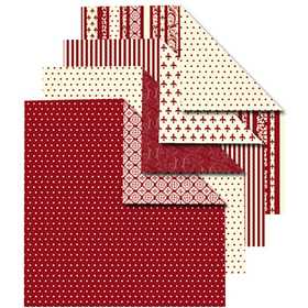 Origami Paper, size 15x15 cm, 80 g, 50 ass sheets/ 1 pack [HOB-25521]