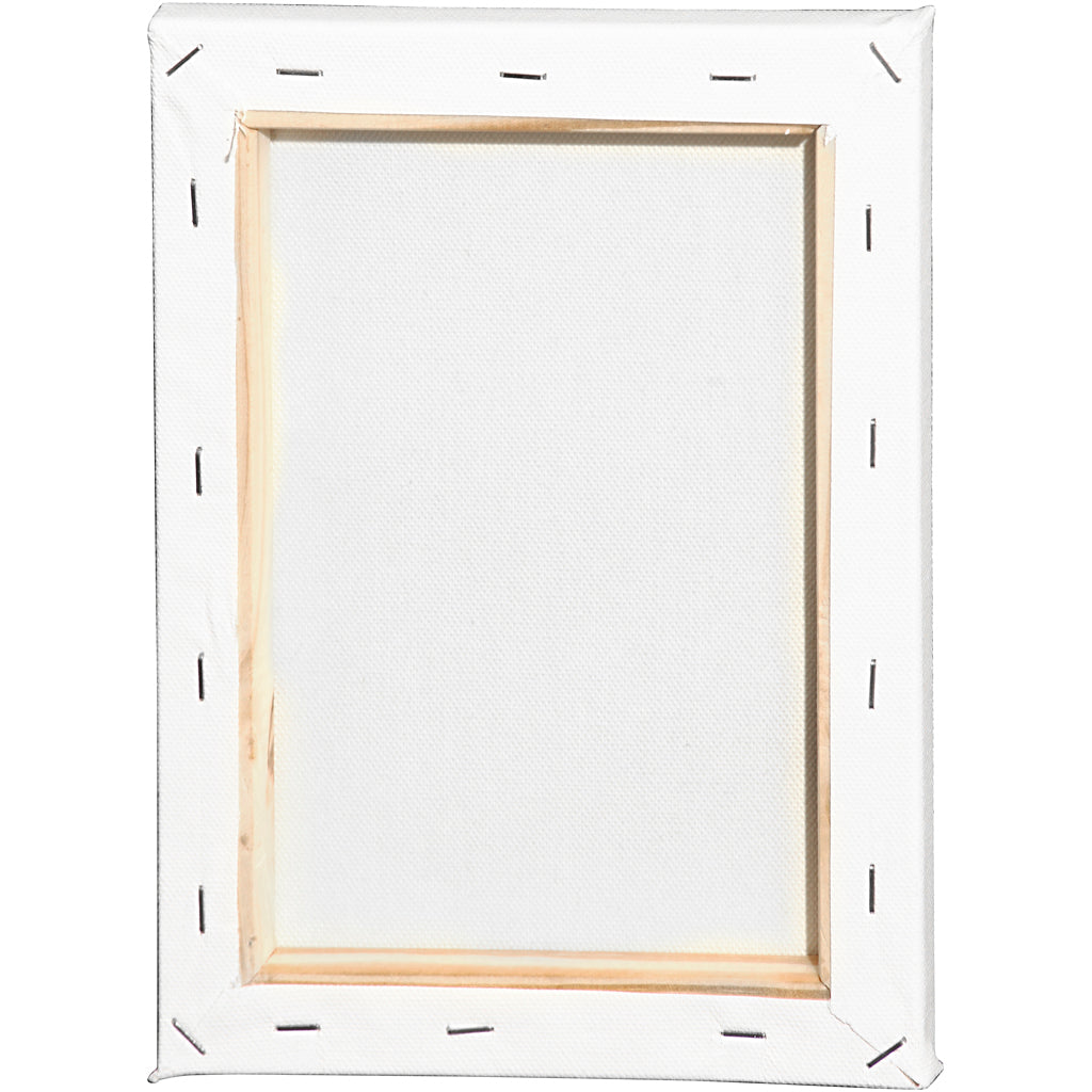 Canvas, D. 1.6 cm, size 18x24 cm, 360 g, white, 1 pc [HOB-257030]