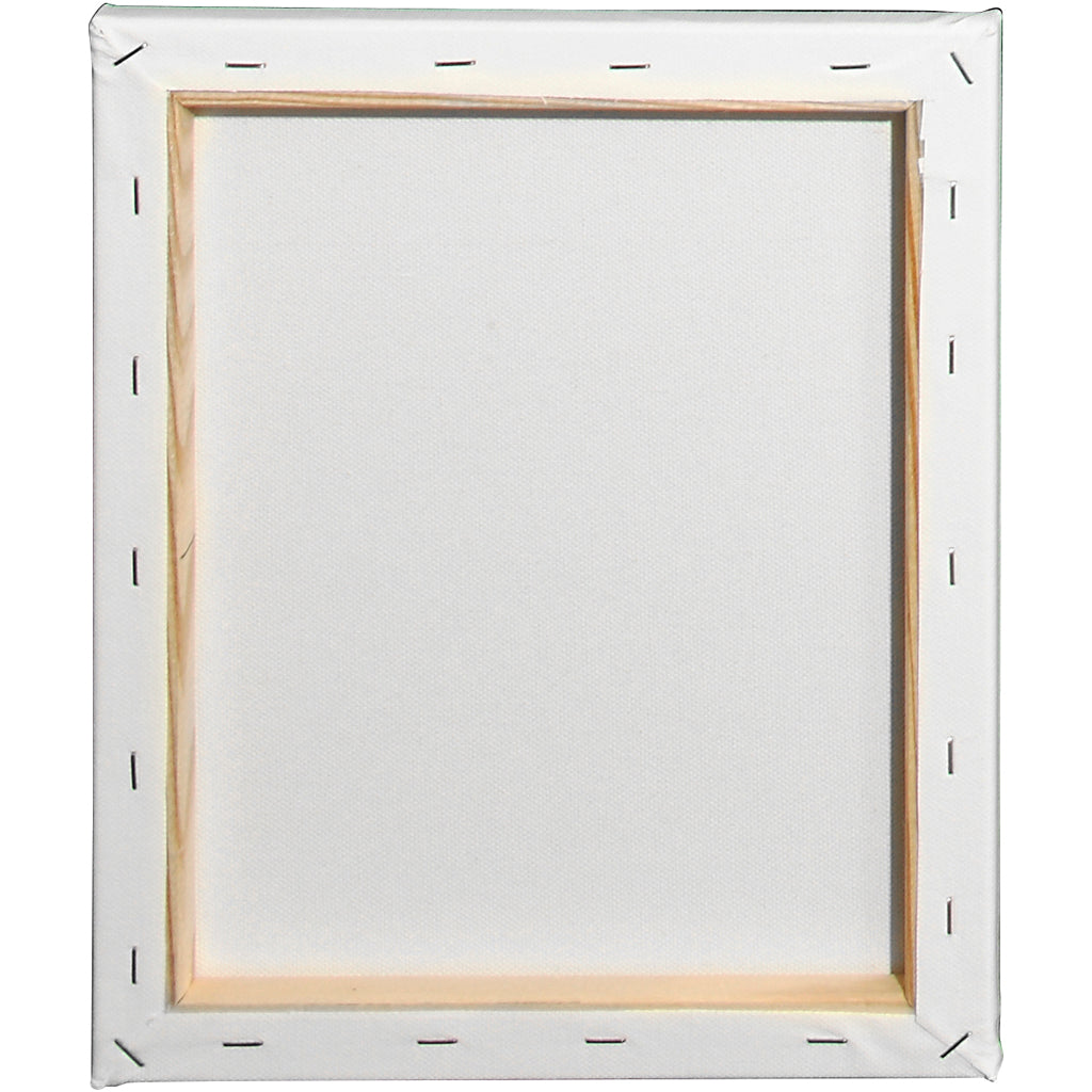 Canvas, D. 1.6 cm, size 24x30 cm, 360 g, white, 1 pc [HOB-257040]