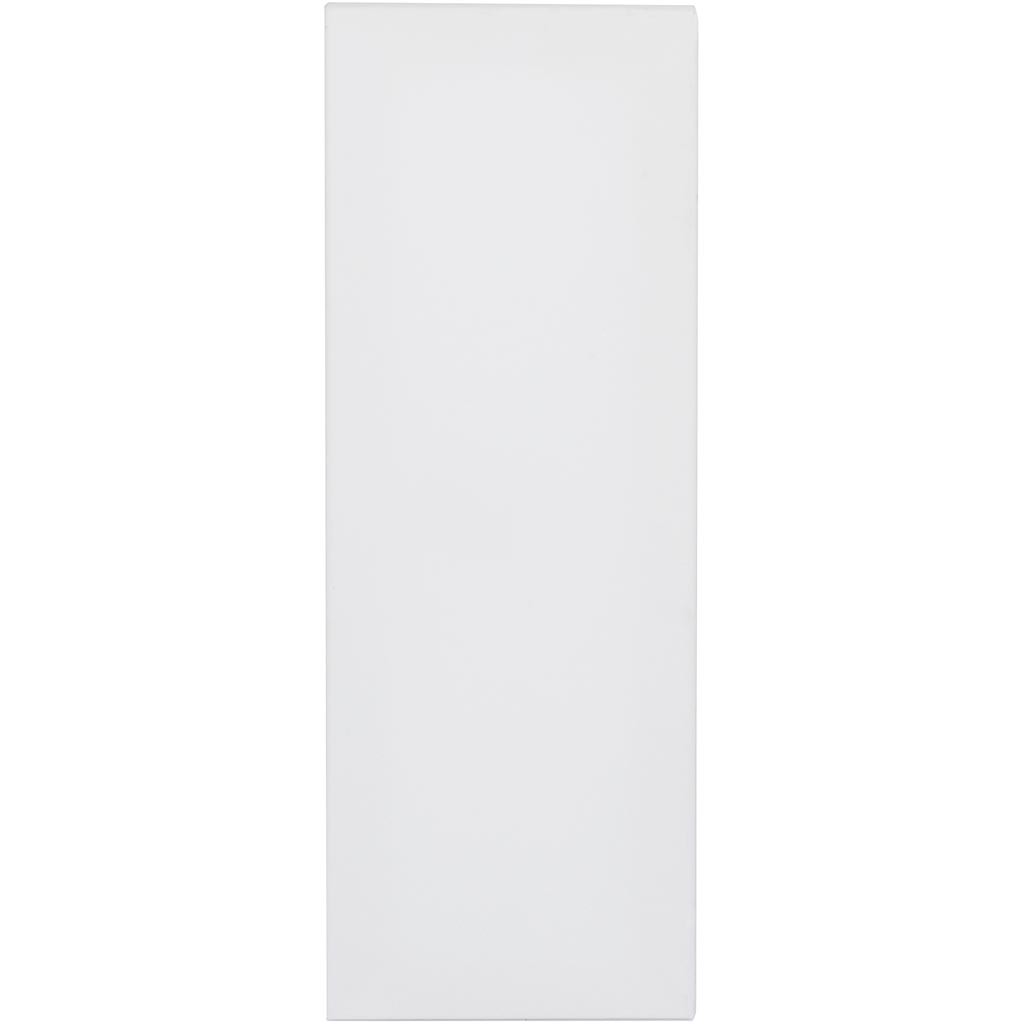 Canvas, D. 1.6 cm, size 20x60 cm, 360 g, white, 10 pc/ 1 pack [HOB-25712]