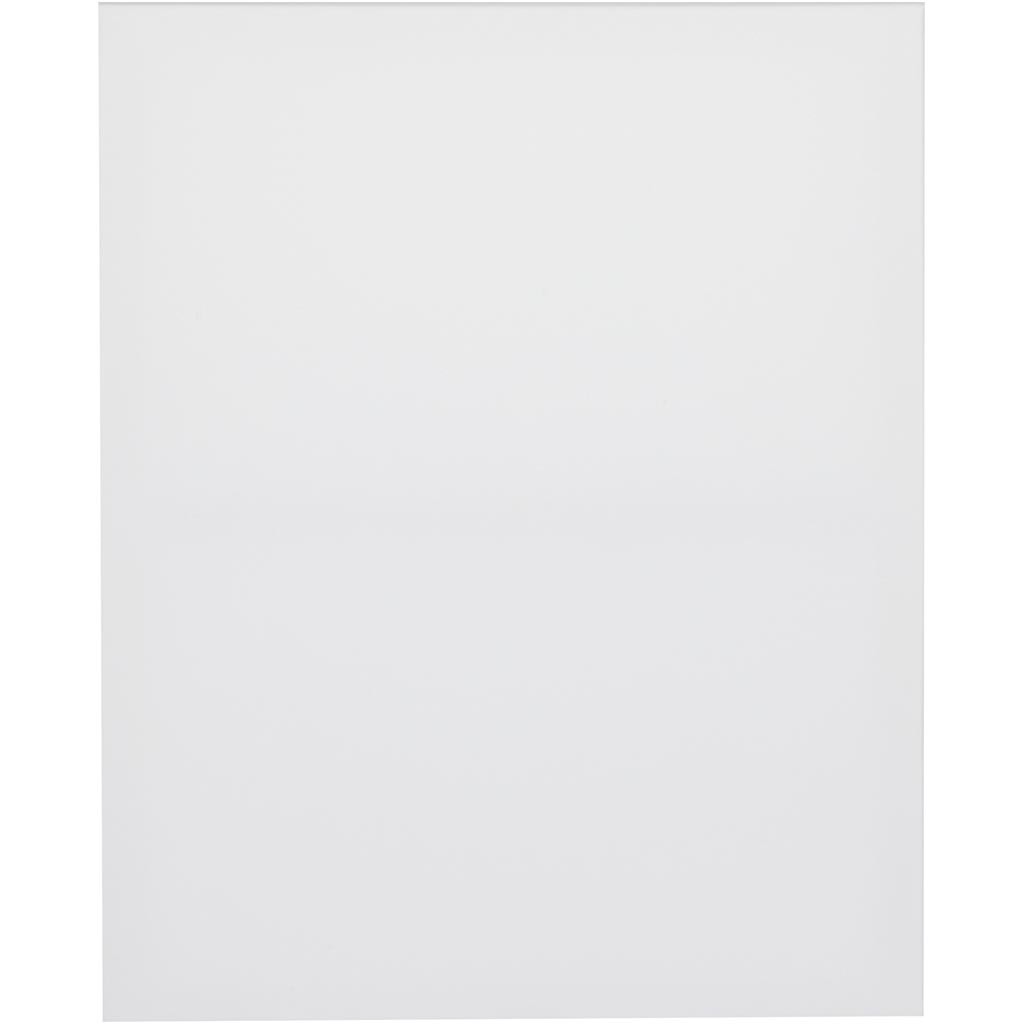 Canvas, D. 1.6 cm, size 60x80 cm, 360 g, white, 5 pc/ 1 pack [HOB-25713]