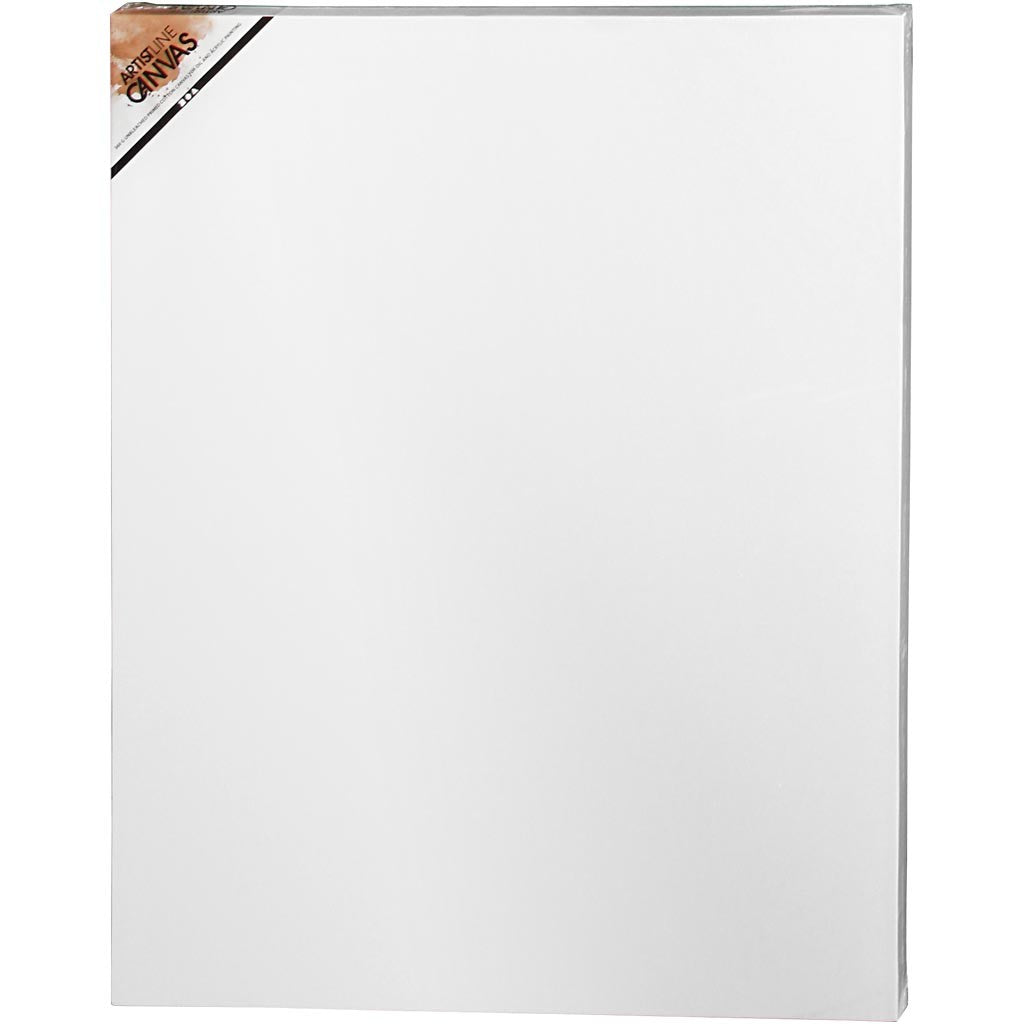 Canvas, D. 3,7 cm, size 70x90 cm, 360 g, white, 5 pc/ 1 pack [HOB-25734]