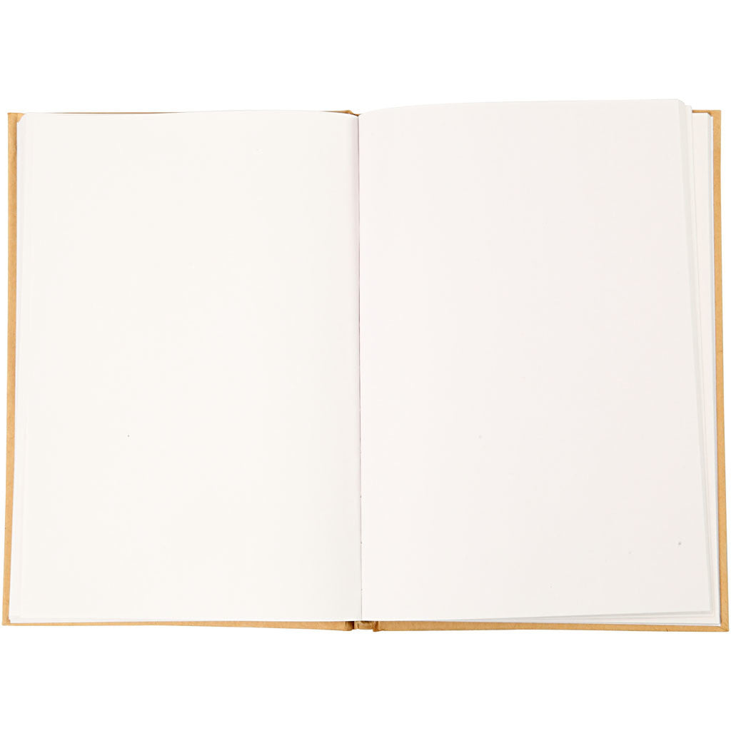Sketchbook, A5, thickness 8 mm, 80 g, brown, 1 pc [HOB-26367]