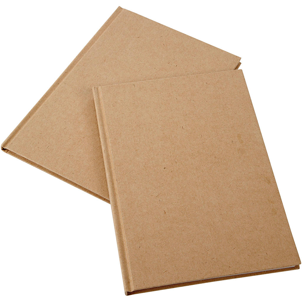 Notebook, A5, 60 g, brown, 1 pc [HOB-264560]