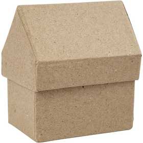 House, H: 10,5 cm, size 6x8,5 cm, 4 pc/ 1 pack [HOB-264680]