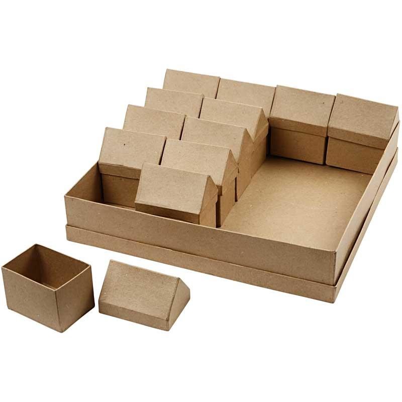 House, H: 10,5 cm, size 6x8,5 cm, 5x4 pc/ 1 pack [HOB-26468]
