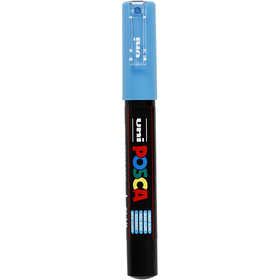 Posca Marker, no. PC-1M, line 0,7 mm, extra-fine, light blue, 1 pc [HOB-273057]