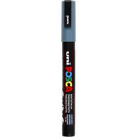 Posca Marker, no. PC-3M, line 0,9-1,3 mm, fine, slate grey, 1 pc [HOB-274096]