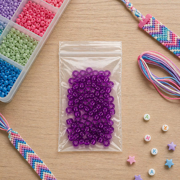 Grip Seal Bags 7.5x12.5cm PE 50 micron (100 pieces) [2PE35]