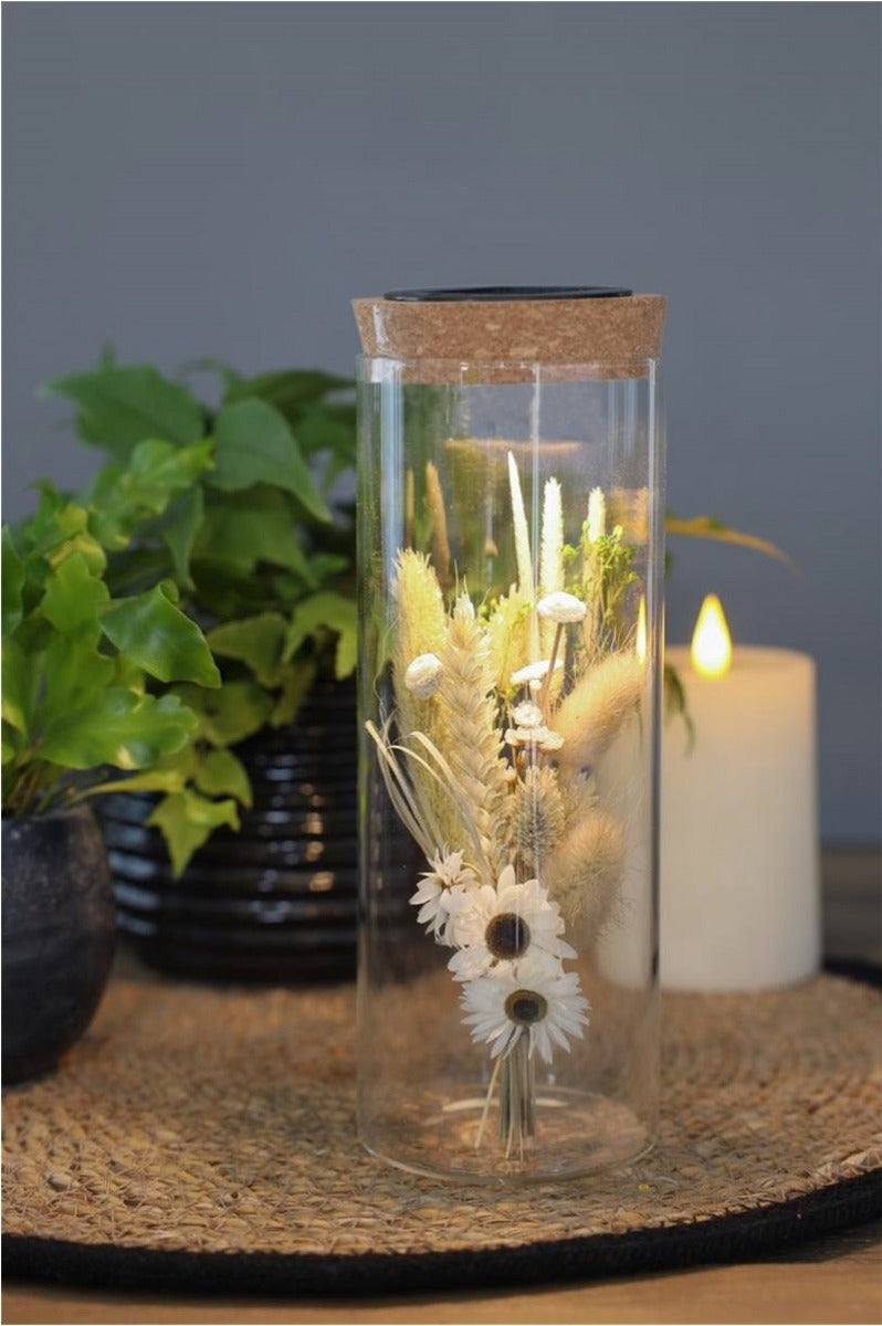 Test tube Ø8 h: 18 cm w. solar cork lid (1 pc) [IFS-30173]