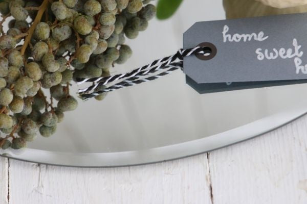 Mirror Plate Round Ø30cm bevelled Edge (1 pc) [IFS-30201]