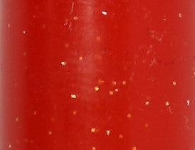 Glass & Porcelain Marker, glitter, line 2-4 mm, semi opaque, red, 1 pc [HOB-31303]