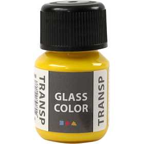 Glass Color Transparent, lemon yellow, 30 ml/ 1 bottle [HOB-31671]