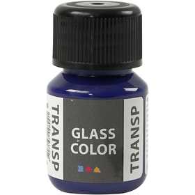 Glass Color Transparent, brilliant blue, 30 ml/ 1 bottle [HOB-31676]