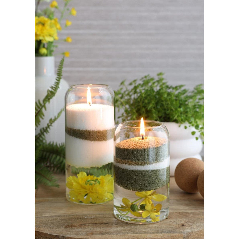 Pearlsand Scented Candle 400gr Vanilla (6 pcs) [IFS-32910]