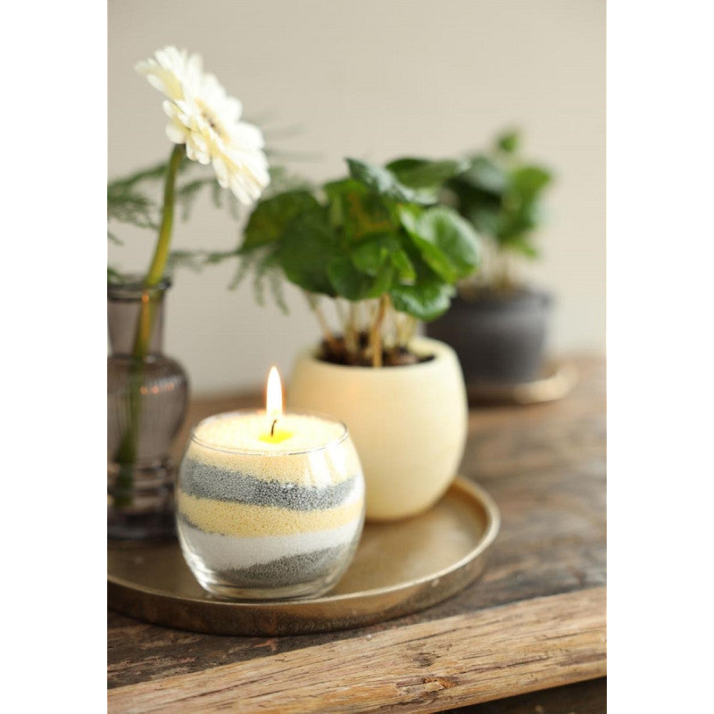 Pearlsand Scented Candle 400gr Lavender (6 pcs) [IFS-32913]