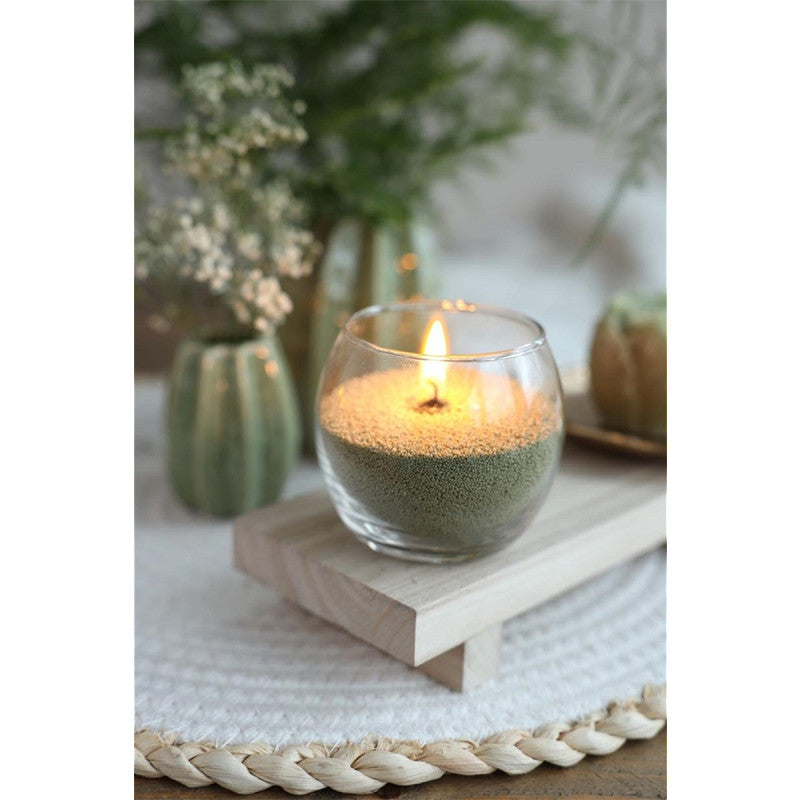 Pearlsand Scented Candle 400gr Pine (6 pcs) [IFS-32920]