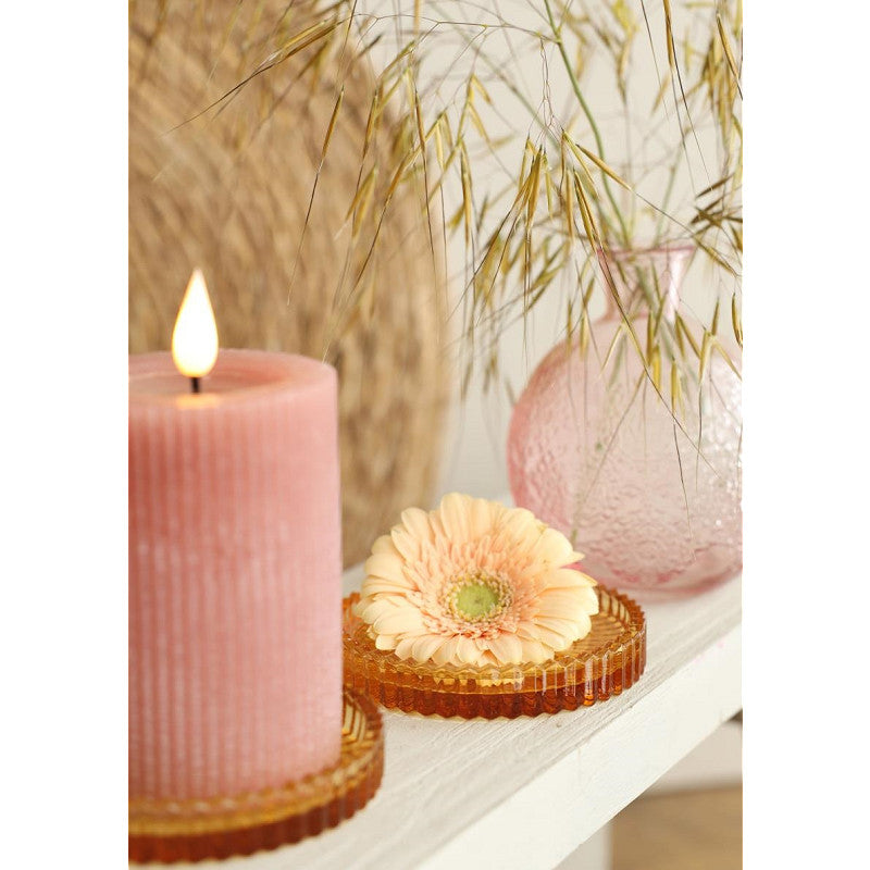 Glass Dishes Kate Ø10 h.6,5 cm Mustard Set 4 (6 pcs) [IFS-34102]