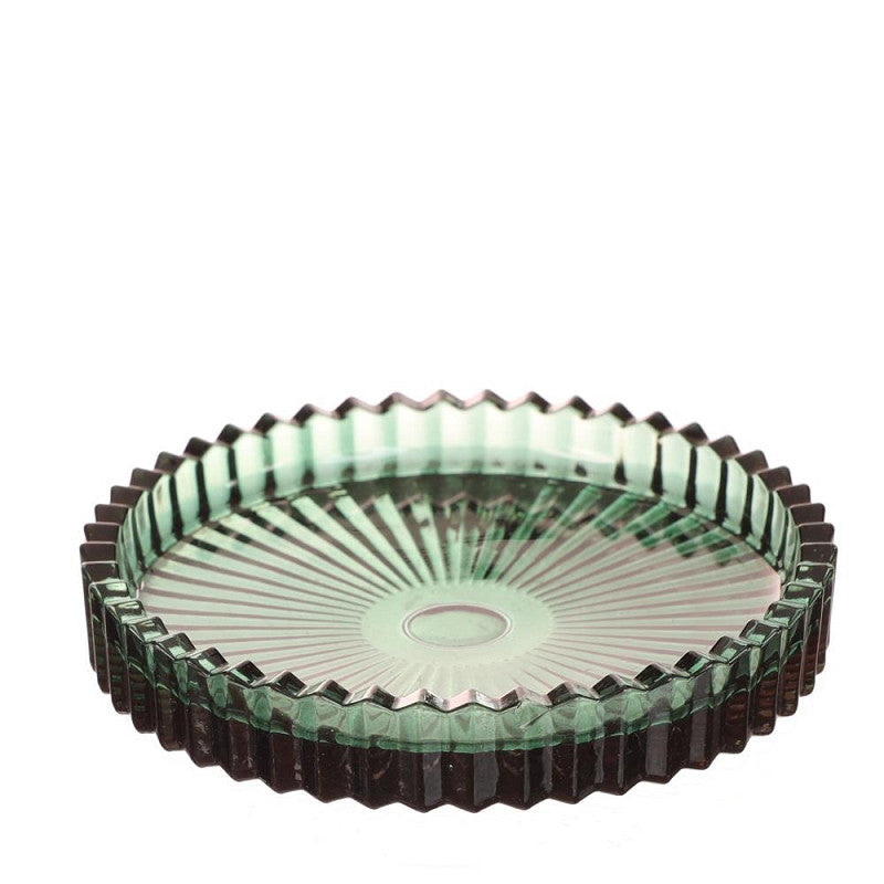 Glass Dishes Kate Ø10 h.6,5 cm Dark Green Set 4 (6 pcs) [IFS-34108]