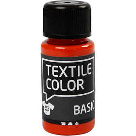 Textile Color, orange, 50 ml/ 1 bottle [HOB-34207]