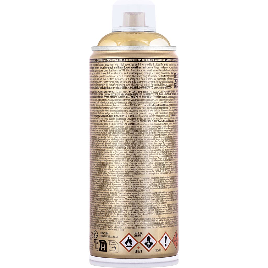 Spray paint, gold, 400ml [HOB35022]