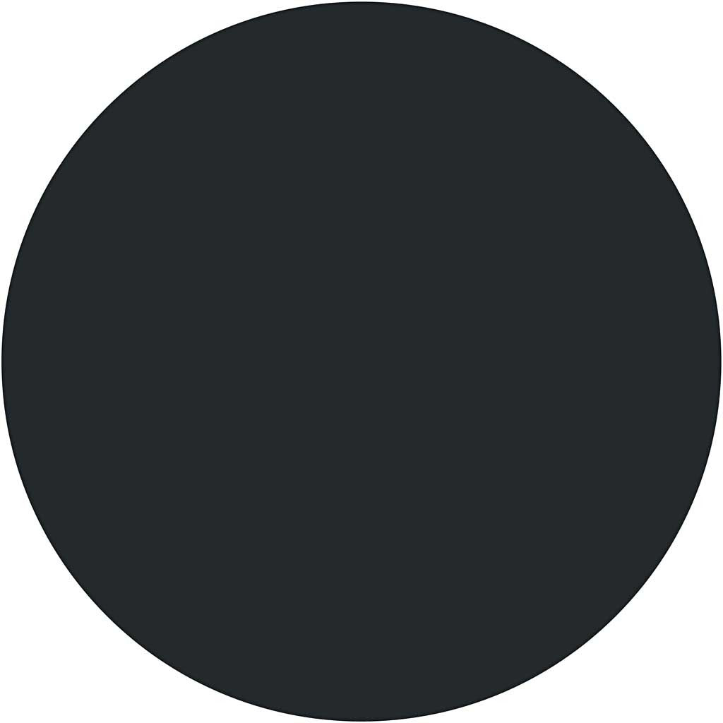 Art Acrylic, semi-glossy, opaque, black, 500 ml/ 1 bottle [HOB-35408]