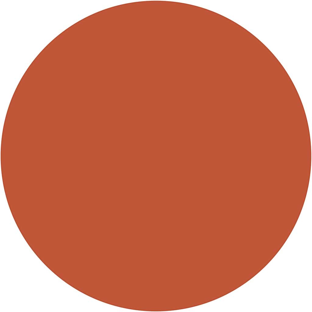 Art Acrylic, semi-glossy, semi-transparent, burnt sienna, 500 ml/ 1 bottle [HOB-35418]