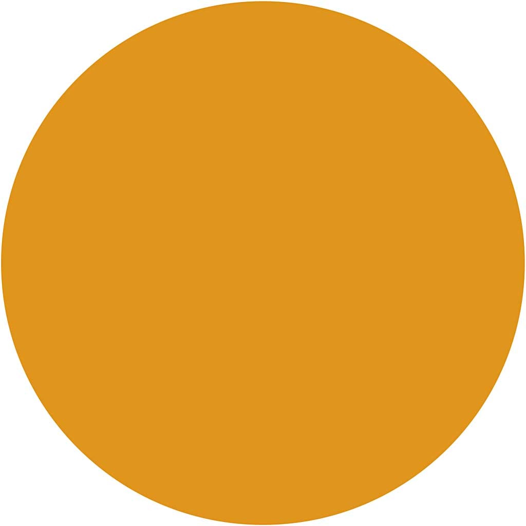 Art Acrylic, semi-glossy, opaque, ochre, 500 ml/ 1 bottle [HOB-35420]