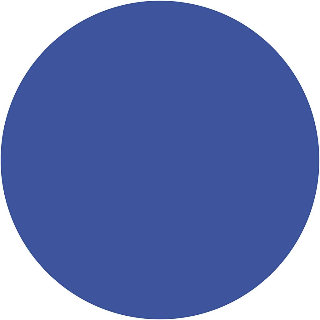 Art Acrylic, semi-glossy, opaque, ultra marine, 500 ml/ 1 bottle [HOB-35424]