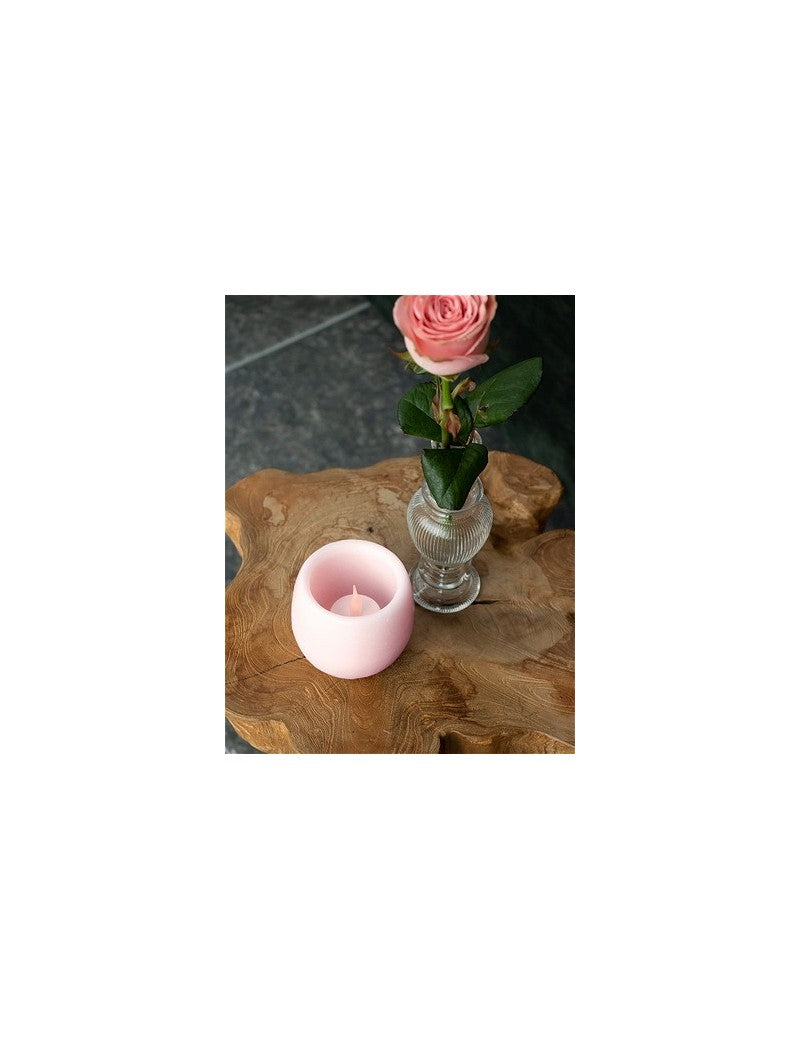 Aroma bowl Pink rose Scent Ø9x8 cm (6 Pcs) [IFS-36214]
