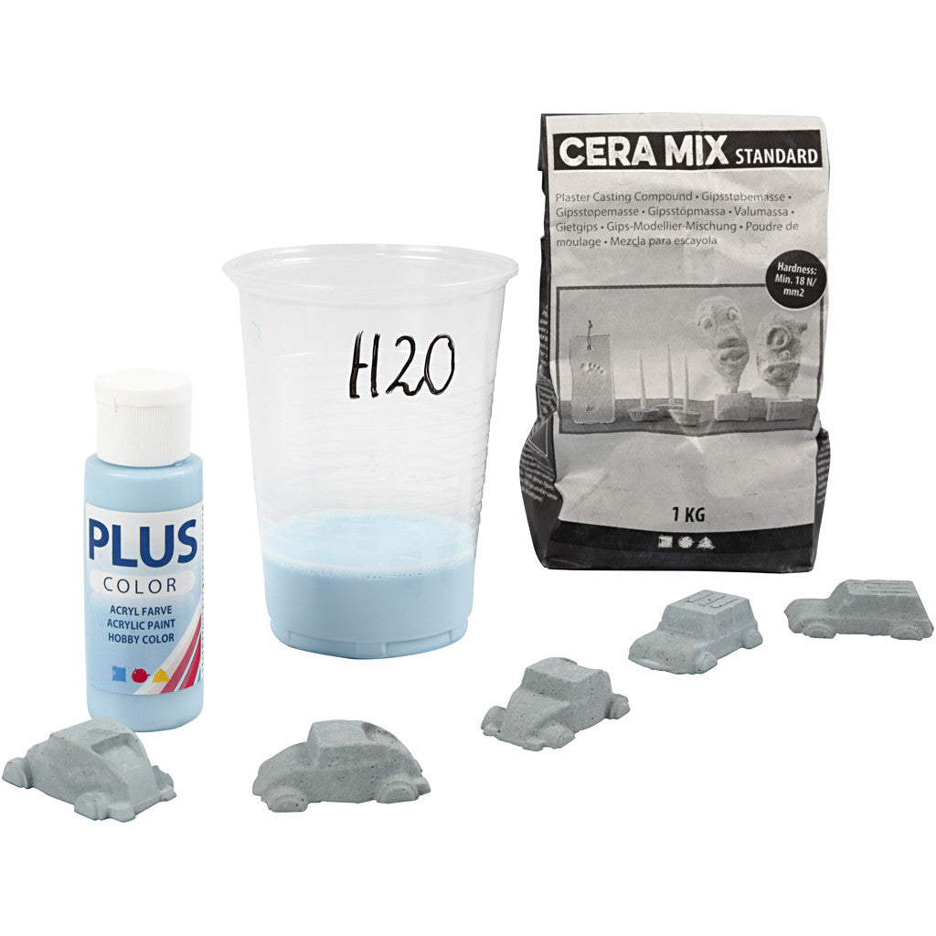 Silicone Mould, cars, H: 2,5 cm, L: 3 cm, W: 4,5 cm, 12,5 ml, 1 pc [HOB-37132]