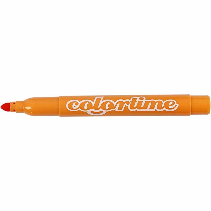Colortime Markers, line 5 mm, warm yellow, 12 pc/ 1 pack [HOB-37350]