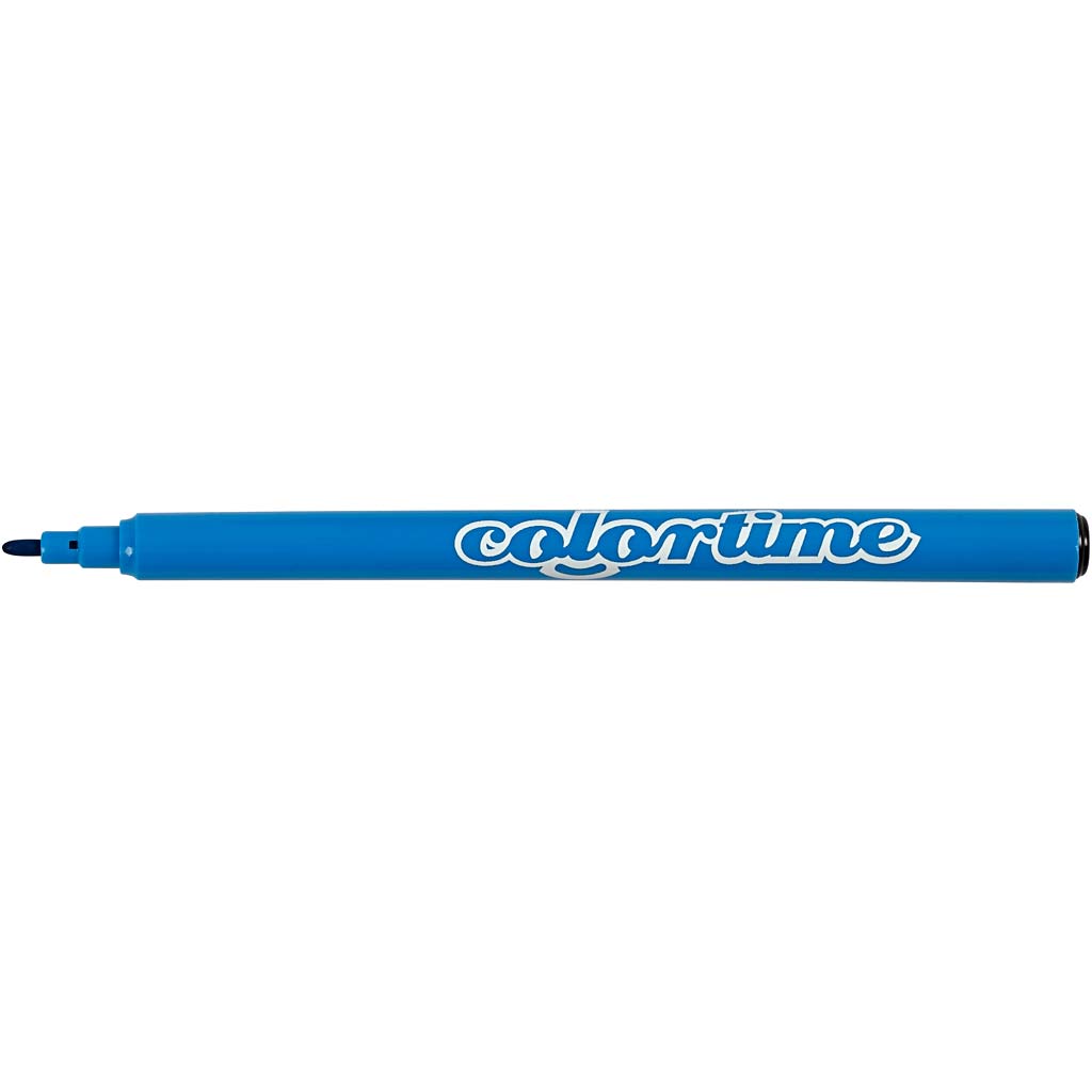 Colortime Markers, line 2 mm, light blue, 18 pc/ 1 pack [HOB-373534]