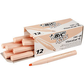 BIC Visa Color Marker, line 3 mm, light beige, 12 pc/ 1 pack [HOB-37448]