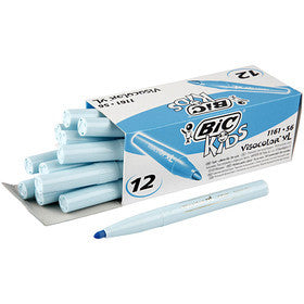 BIC Visa Color Marker, line 3 mm, light blue, 12 pc/ 1 pack [HOB-37456]